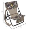Browning Low-Profile Woodland Hunting Chair with Flat-Folding Design, Durable Steel Frame, Hanging Call Organizer Pocket, and Padded Shoulder Carry Strap, Mossy Oak Country DNA view 2