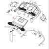 Icon Health & Fitness, Inc. Display Console Assembly 423521 Works W Carbon T7 234700 PFTL877200 Treadmill view 1