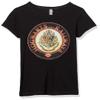 Harry Potter Girl's Hogwarts Railways T-Shirt, Black, Small view 1