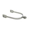 AJ Tack Men's Stainless Steel Soft Touch Smooth Roller English Spurs view 1