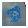 Bass Fish 01 Vinyl Sticker Decal Flushing Fishing Hunting Outdoors Trapping Deer Moose view 1