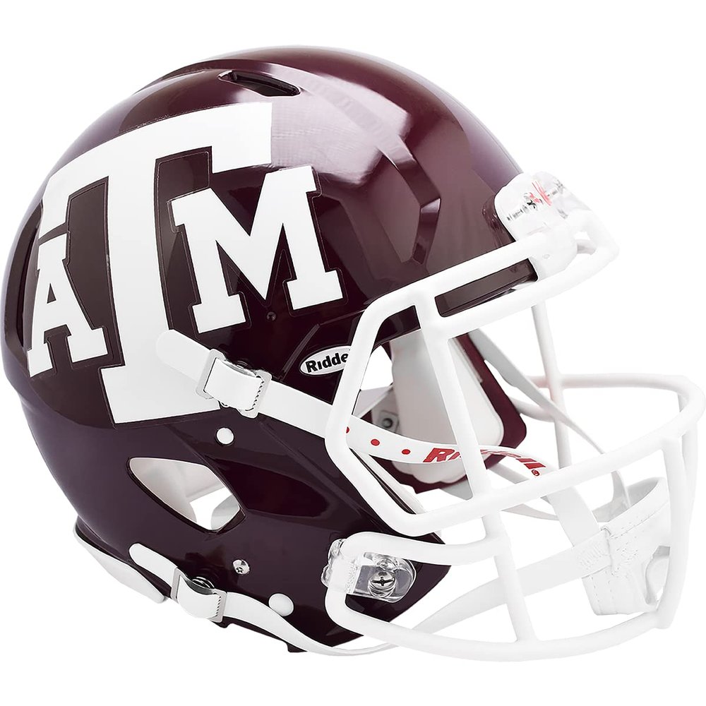 NCAA Texas A&M Full Size Speed Authentic Football Helmet