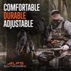 ALPS OutdoorZ Wetland Seat - Adjustable Height Hunting Chair with Padded Seat, Durable Aluminum Leg, Side Feet for Stability, Carry Strap, and Flat Fold for Easy Storage, Brown - New view 4