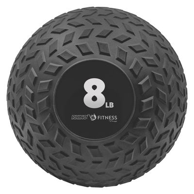 Champion Sports Rhino Fitness Slam Ball, 8 Pounds, Black