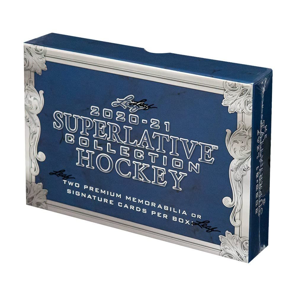 2020-21 Leaf Superlative Collection Hockey Hobby Box