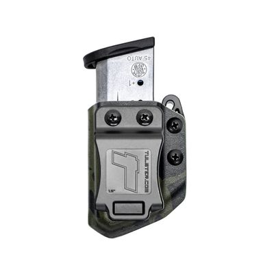 Universal .45ACP Single Stack Mag Carrier- Tulster Echo Carrier IWB/OWB (Black Multicam)