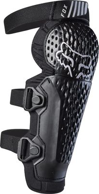 Fox Racing Youth Titan Race CE Motocross Dirt Bike Knee/Shin Pads, Black, One Size