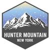 Hunter Mountain New York Ski Snowboard Adventures Souvenir 2 Inch Vinyl Decal Sticker Mountain Design view 1