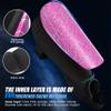 Shin Guards Soccer Youth Kids with Ankle Support Boys Girls Toddler Shin Pads Sleeves EVA Cushion Protection Reduce Shocks Injurie Calf Protective Gear for 4 5 6 7 8 9 10 11 12 Years Old (M, Pink) view 4