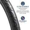 YUNSCM 2-PCS 700C Road Bike Tires 700x28C/28-622 and 700C Bike Tubes Presta Valve with 2 Rim Strips Compatible with 700x26C 700x27C 700x28C 700x29C 700x30C Bike Bicycle Tires and Tubes (Y-1098) view 3
