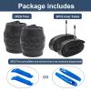 YUNSCM 2-PCS 700C Road Bike Tires 700x28C/28-622 and 700C Bike Tubes Presta Valve with 2 Rim Strips Compatible with 700x26C 700x27C 700x28C 700x29C 700x30C Bike Bicycle Tires and Tubes (Y-1098) view 4