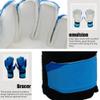 XXMU Soccer Goalie Goalkeeper Gloves for Kids Boys Children Youth and Adult Football Gloves Protection Super Grip Palms view 3