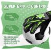 WVVOU Goalkeeper Gloves for Kids Youth, Soccer Goalie Gloves with Double Protection, Anti-Slip Soccer Gloves, Super Grip view 2