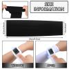 Zhanmai 8 Pairs Kid Arm Sleeve Youth Breathable Elastic Compression Arm Sleeves for Basketball Football Volleyball Boy Girl (Black, White, Blue,Classic Style) view 2