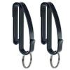 SdTacDuGe Metal Key Ring Holder Quick Hook System Belt Loop Fit up to 2.25 wide belt-2 Pack view 1