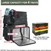 MATEIN Fishing Backpack, Water Resistant Fishing Tackle Box Bag with Rod Holders & Cooler, Gear Gifts for Men view 2