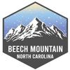 Beech Mountain North Carolina Ski Snowboard Adventures Souvenir 2 Inch Vinyl Decal Sticker Mountain Design