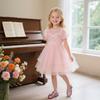 Otter MOMO Toddler/Little Girls Mary Jane Ballerina Flats Shoes Slip-on School Party Pink Dress Shoes Size 1 view 2