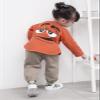BULINGNA Cute Toddler Kids Baby Boy Girl Casual Eelastic Harem Long Pants Bloomers (Coffee, 3-4 Years) view 3