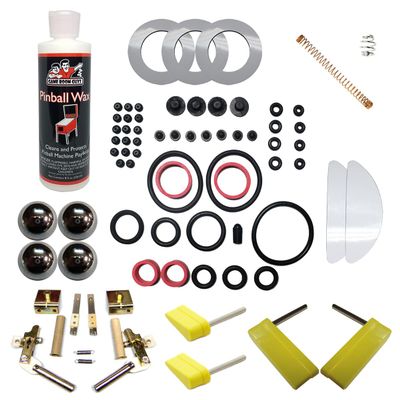 Game Room Guys 2013 Stern AC/DC Luci Pinball Machine Black Premium Pinball Maintenance Kit