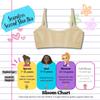 Popular Girls Seamless Training Bra - Crop Sports Bra 5PK Basics XL view 3