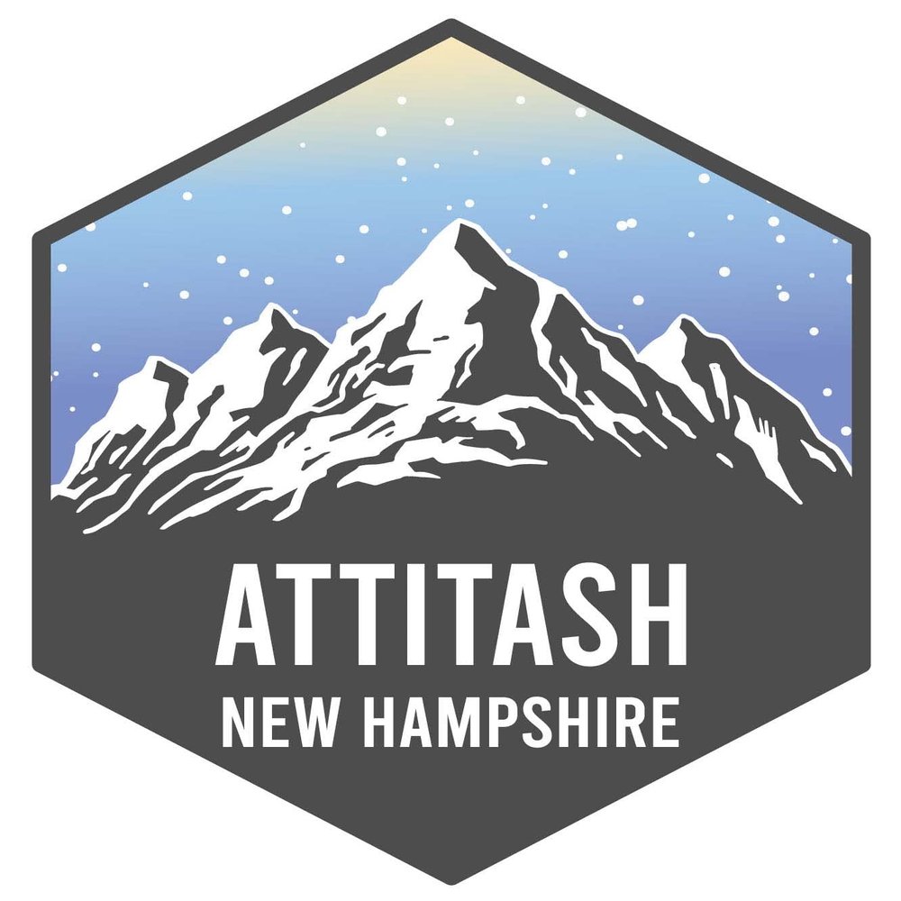Attitash New Hampshire Ski Snowboard Adventures Souvenir 2 Inch Vinyl Decal Sticker Mountain Design