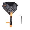 ZSHJGJR Archery Compound Bow Release Aids 360 Swivel Caliper Shooting Left & Right Hand Adjustable Black Wrist Strap (Orange) view 1