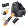 ZSHJGJR Archery Compound Bow Release Aids 360 Swivel Caliper Shooting Left & Right Hand Adjustable Black Wrist Strap (Orange) view 2