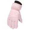 Kids Snow Gloves Winter Waterproof Ski Mittens Warm Thicken Breathable Windproof Gloves for Boys Girls Kids (Pink, 4-8 Years) view 2