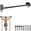 SELEWARE Fully Welded Heavy Duty Pull Up Bar Wall Mount Chin Up Bar for Doorway, Beam & Joist | Mounted Pull Up Bar with Resistance Band Hooks, Supports 440 lb Capacity view 1