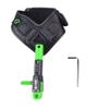 ZSHJGJR Archery Compound Bow Release Aids 360 Swivel Caliper Shooting Left & Right Hand Adjustable Black Wrist Strap (Green) view 1