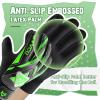 WVVOU Goalkeeper Gloves for Kids Youth, Soccer Goalie Gloves with Double Protection, Anti-Slip Soccer Gloves, Super Grip view 4