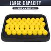 CHAMPKEY Heavy Duty Rubber Golf Ball Tray with 16 Foam Golf Balls | Excellent Durability and Stability for Indoor and Outdoor Training view 3