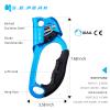 S.E.PEAK UIAA & CE Certified Climbing Rappelling Equip Hand Ascender for 8-13mm Rope Right Hand Blue view 3