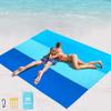 WIWIGO Beach Blanket Waterproof Sandproof Beach Mat 79" X 83"/10'x9'for 2-8 Adults Quick Drying Outdoor Picnic Mat Beach Accessories for Travel, Camping, Hiking view 1