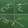 Foldable Agility Training Ladder, Adult Children Football Training Speed Ladder (Size : 3m6 Rung) view 4