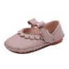 GEZHEN Children's Doudou Shoes Toddler Retro Soft-Soled Classic Bow Leather Mary Janes Girls Infant Princess Shoe (Pink, 2.5-3Years) view 1