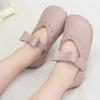 GEZHEN Children's Doudou Shoes Toddler Retro Soft-Soled Classic Bow Leather Mary Janes Girls Infant Princess Shoe (Pink, 2.5-3Years) view 2