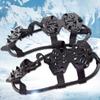 Ice Cleats No-Slip Ice Grips Walk Traction Cleats Climbing 24 Spikes Avoid Tumbling Snow Shoes Cover Overshoes Shoes Crampons Ice Cleats Crampons for Hiking Shoes Boots M view 1