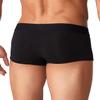 TAUWELL Mens Low Rise Sexy Solid Color Modal Boxer Briefs 22201 Black L(31-33) view 2