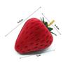 1 Pcs Ring Storage Case New Strawberry Form Ring Storage Case Jewelry Box Ring Protector Flocking Gift Box view 3