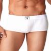 TAUWELL Mens Low Rise Sexy Solid Color Modal Boxer Briefs 22201 White XXL(36-38) view 1