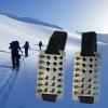 Ice Traction Cleats Walk Traction Cleats 26 Spikes No-Skid Durable Snow Boots Shoe Cover Winter Ice Gripper Ice Cleats Crampons for Climbing Hiking Boots Outdoor Black view 2