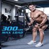 19 LAT Pull Down Bar Attachments, Cable Attachments for Gym, LAT Pullown Bar for Cable Machine Attachment, LAT Bars with Rubber Handgrips for Home Gym Training Tricep Back Muscles view 2