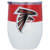 Logo Brands 602-S16CB-11: Atlanta Falcons 16oz Colorblock Stainless Curved Beverage view 1