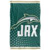 Jacksonville University Dolphins Blanket, 36"x58" Logo Dots, Silky Touch Super Soft Throw view 2
