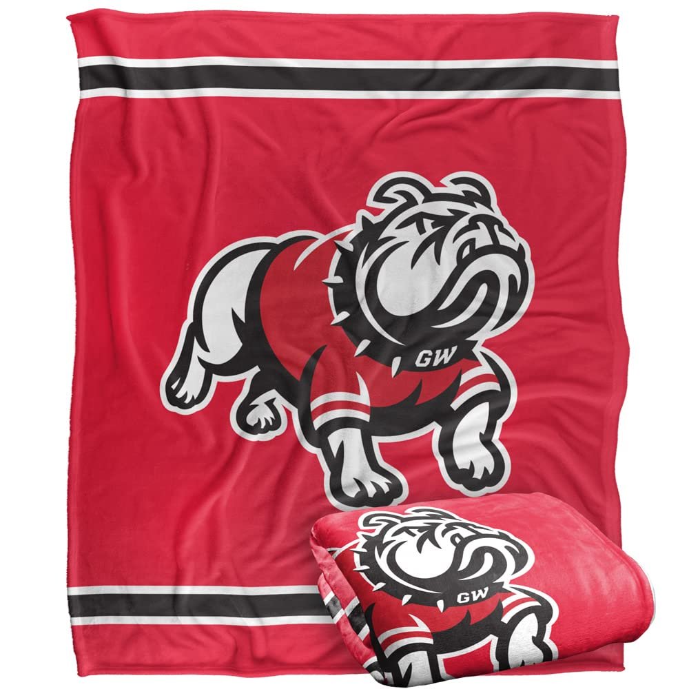 Gardner-Webb University Runnin' Bulldogs Blanket, 50"x60", Primary Logo, Silky Touch Super Soft Throw