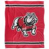 Gardner-Webb University Runnin' Bulldogs Blanket, 50"x60", Primary Logo, Silky Touch Super Soft Throw view 2