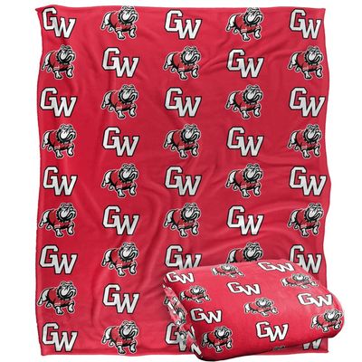 Gardner-Webb University Runnin' Bulldogs Blanket, 50"x60", Logo Pattern, Silky Touch Super Soft Throw