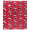 Gardner-Webb University Runnin' Bulldogs Blanket, 50"x60", Logo Pattern, Silky Touch Super Soft Throw view 2